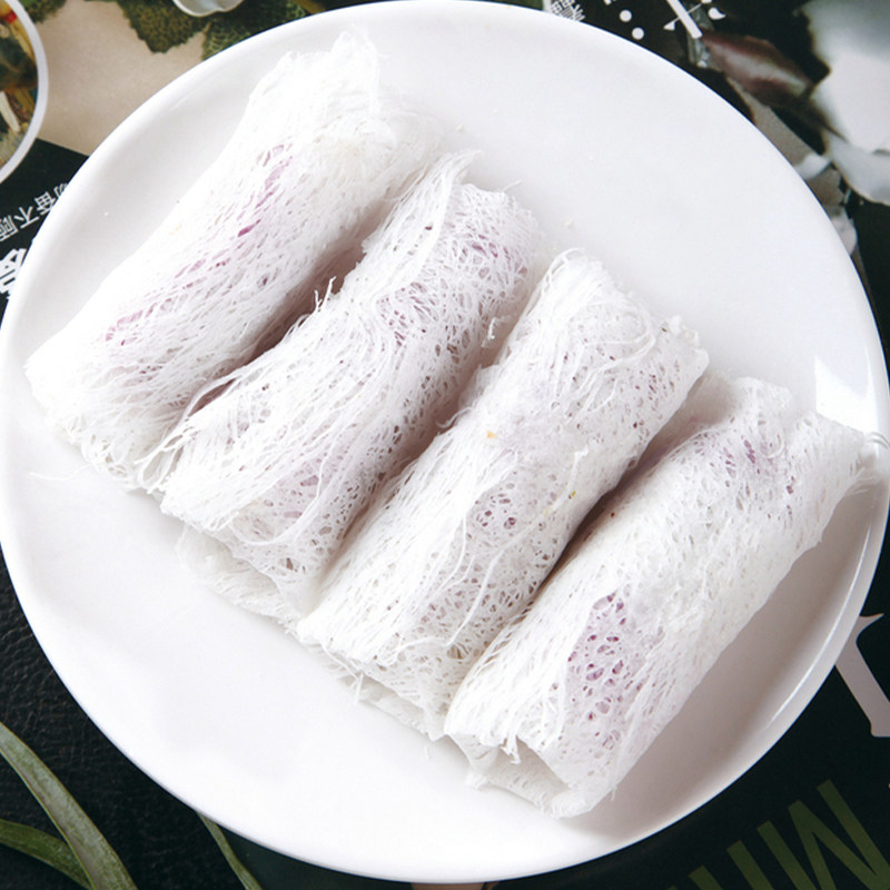 娘惹山药冷冻半成品传统糕点银丝卷茶楼酒店油炸传统中式糕点