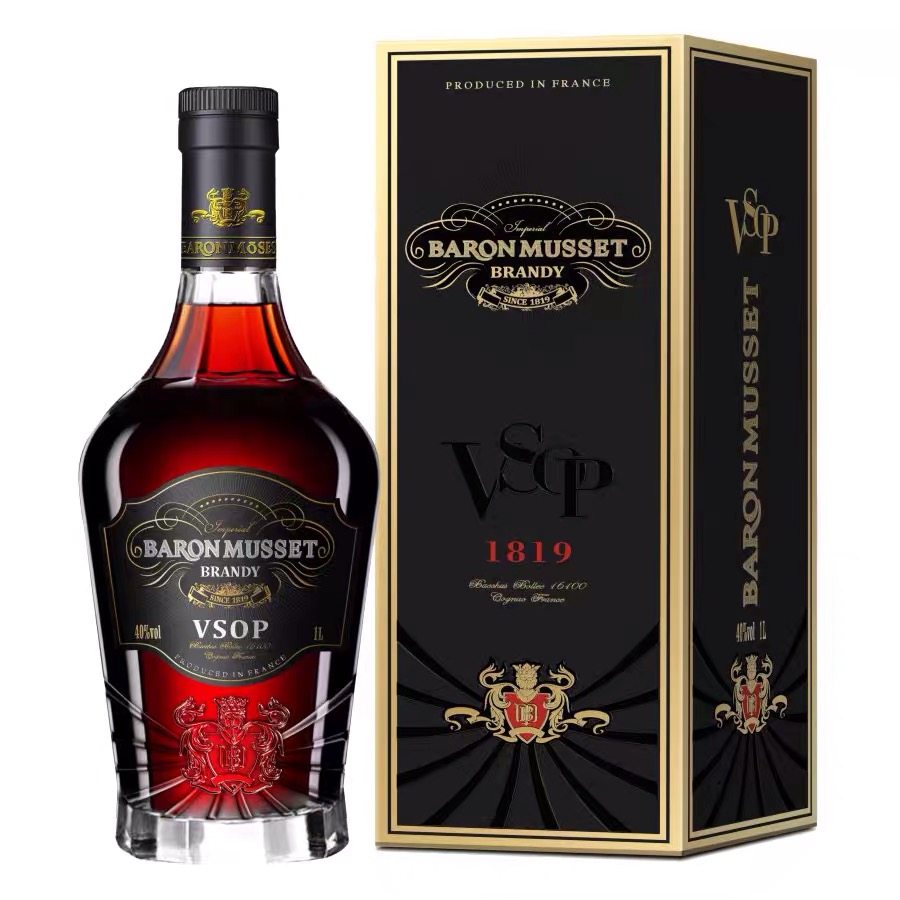 慕莎男爵vsop白兰地15l家庭洋酒白兰地