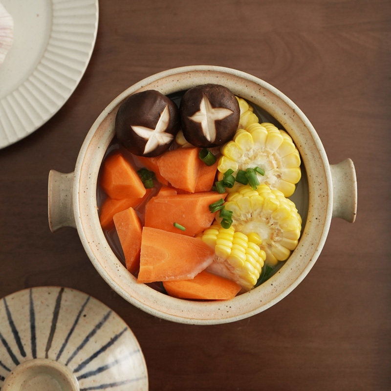 陶土煲仔菜锅炖菜日式砂锅小姐一人进口日本砂锅