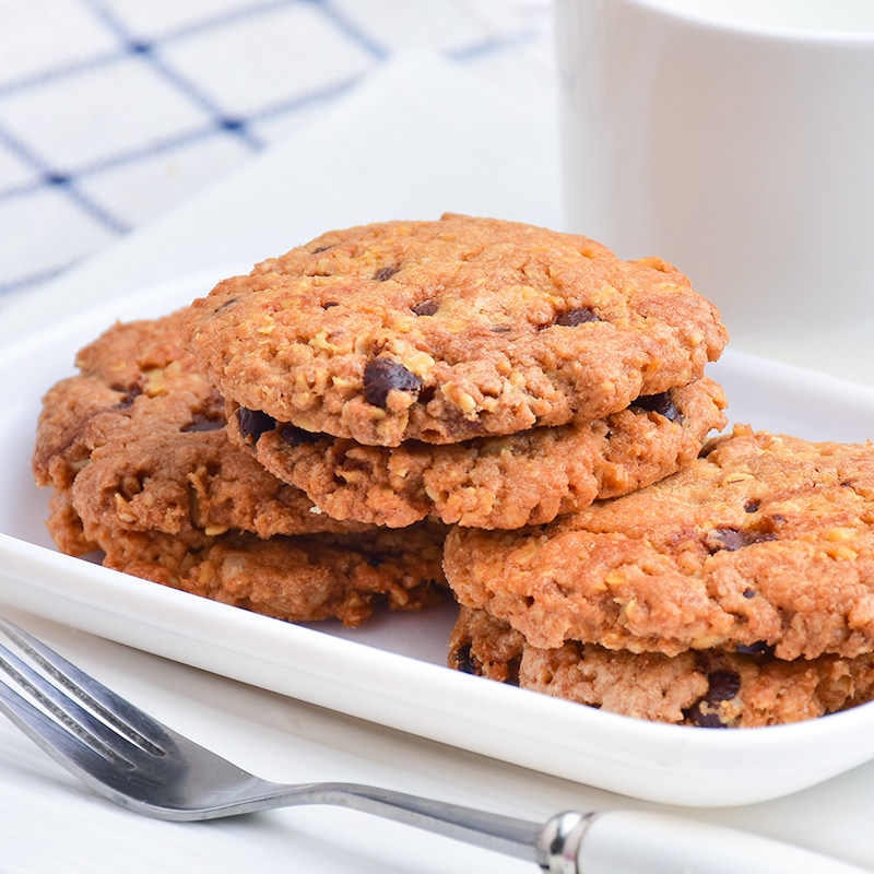 进口gpr巧克力红糖燕麦曲奇饼干162g小包包装曲奇饼干