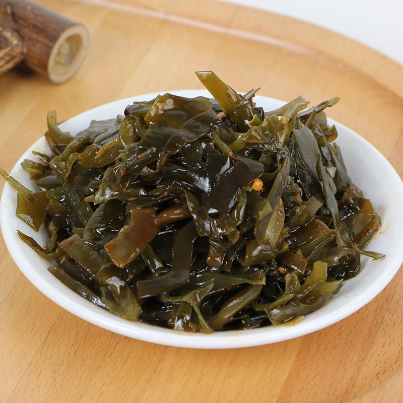 松源锦麟香辣海带丝150g3袋开袋即食裙带菜下饭小菜休闲小吃零食