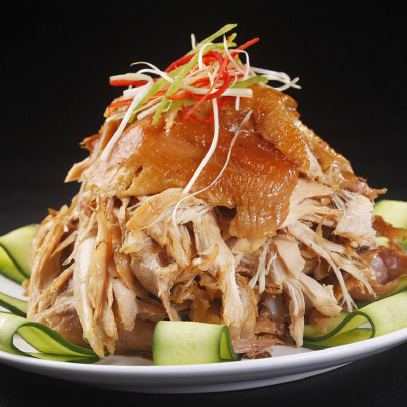 南京特产麻辣辣手撕鸡烧鸡即食500g卤味熟食鸡肉零食