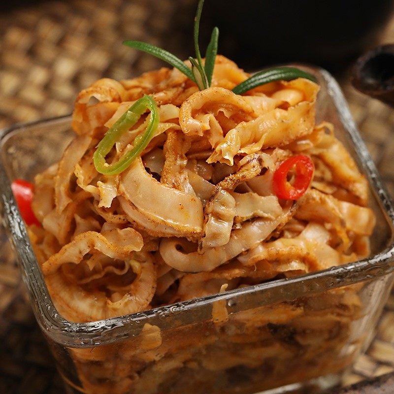 麻辣夏夷贝裙调味即食凉菜扇贝新鲜冷冻海鲜扇贝