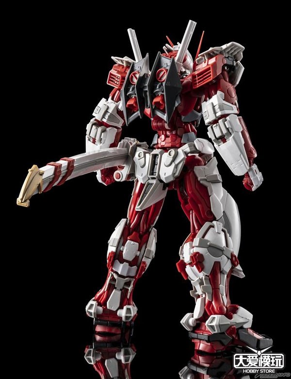 现货万代hirm合金骨架红色异端高达模型专区