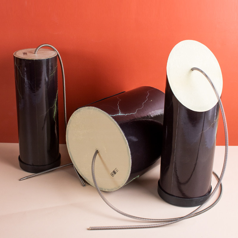 乐器奥尔夫雷音筒打击乐器雷鼓音效雷声声效仿声鼓响筒打击乐器