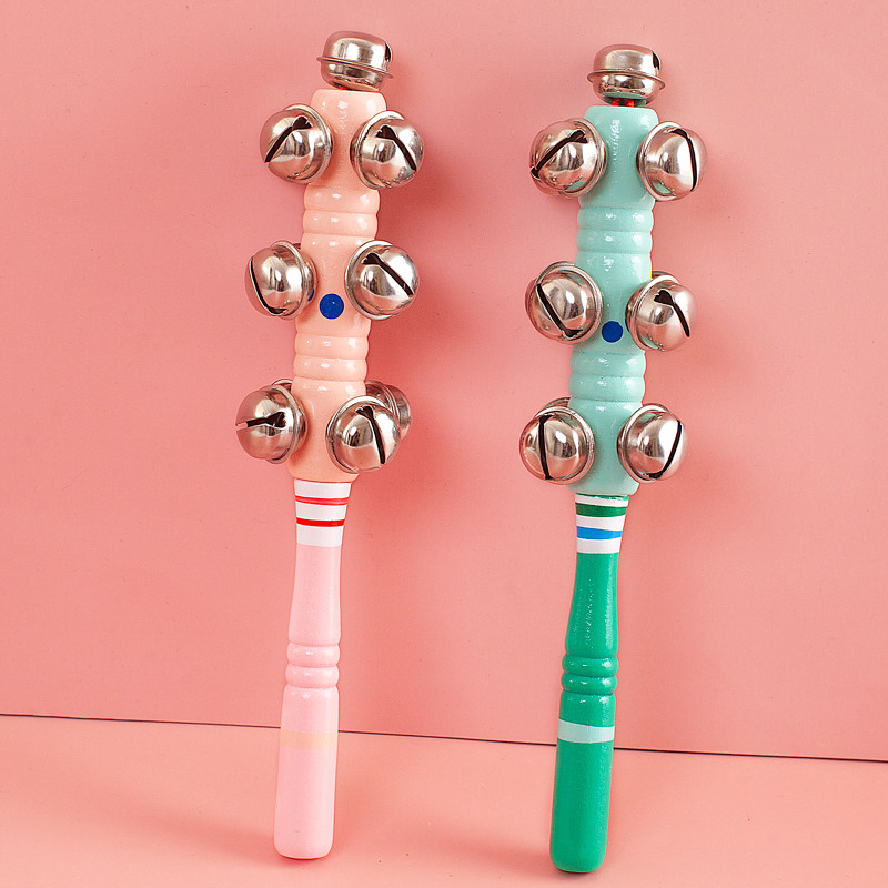 玩具03岁婴儿抓握宝宝小沙摇铃打击乐器儿童听力摇铃