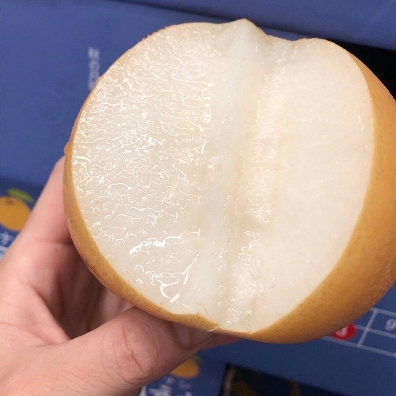 现货日本引种秋月千玥冰糖梨丰水梨脆甜新鲜手机保护套