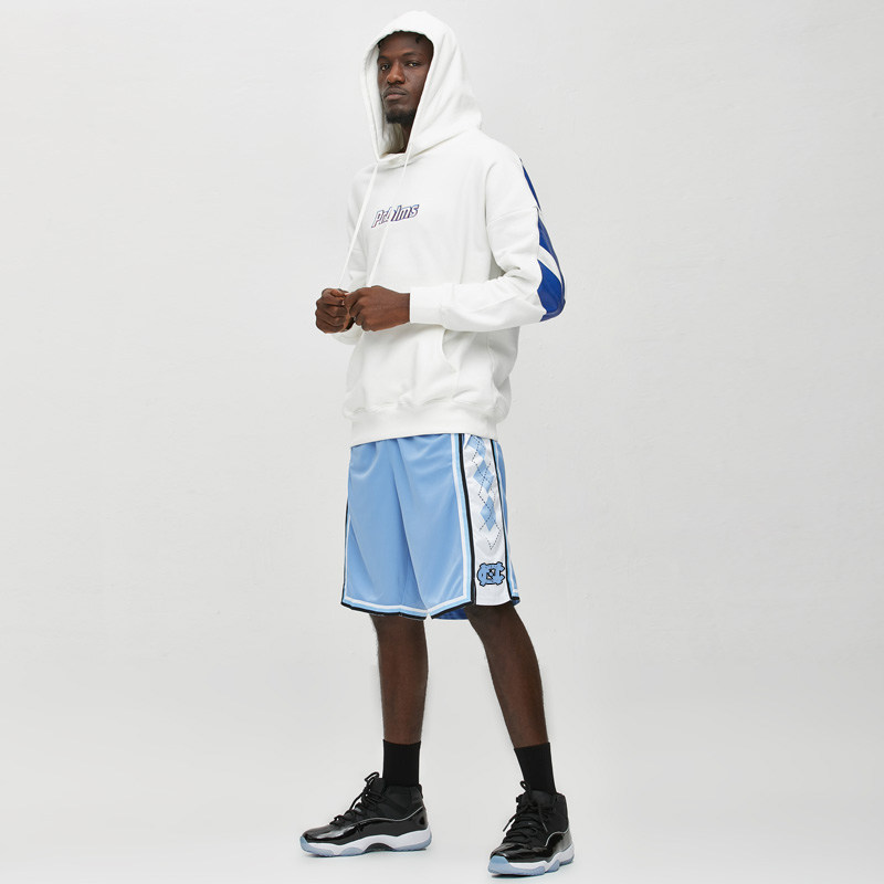 dmpl新款ncaa北卡蓝篮球裤男跑步训练健身运动运动中长裤短裤