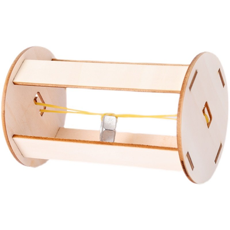 科技儿童教具小玩辅助滚轮胡克科学实验包教具材料科学实验