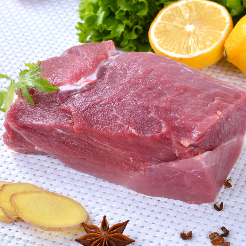 金锣猪肉4斤猪前腿精肉猪腿肉生鲜冷冻猪肉烤肉食材