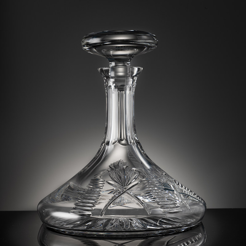 格兰凯恩glencairn手工大号威士忌酒樽创意酒壶红酒醒酒器礼盒