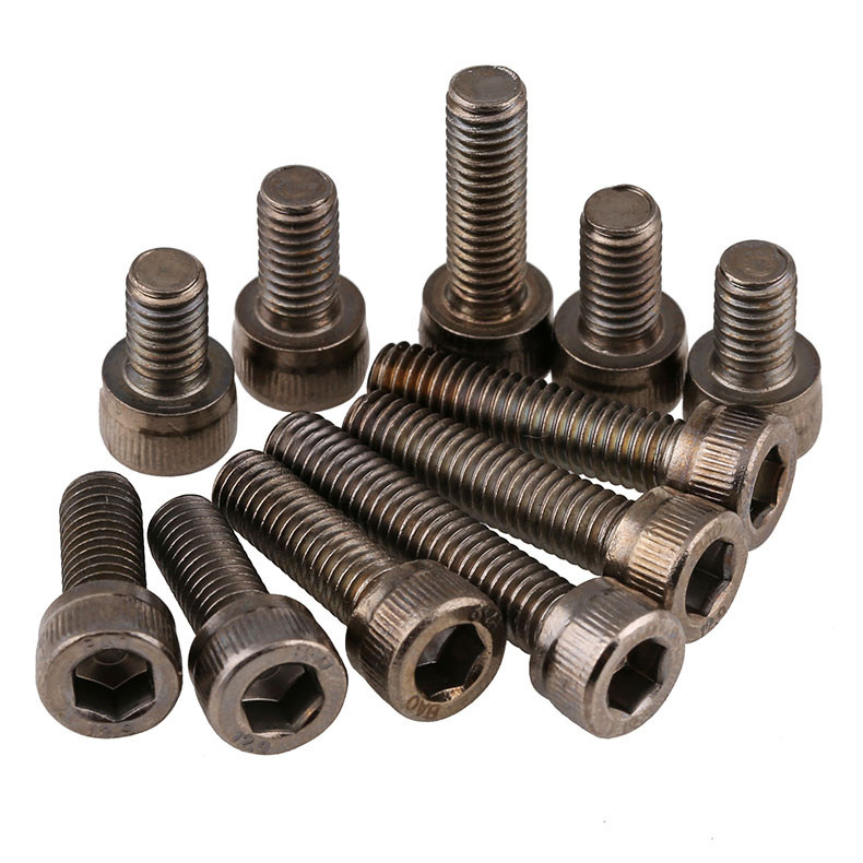 黑镍m3m4440mm圆柱柱头六角螺丝129级高强度杯头螺栓