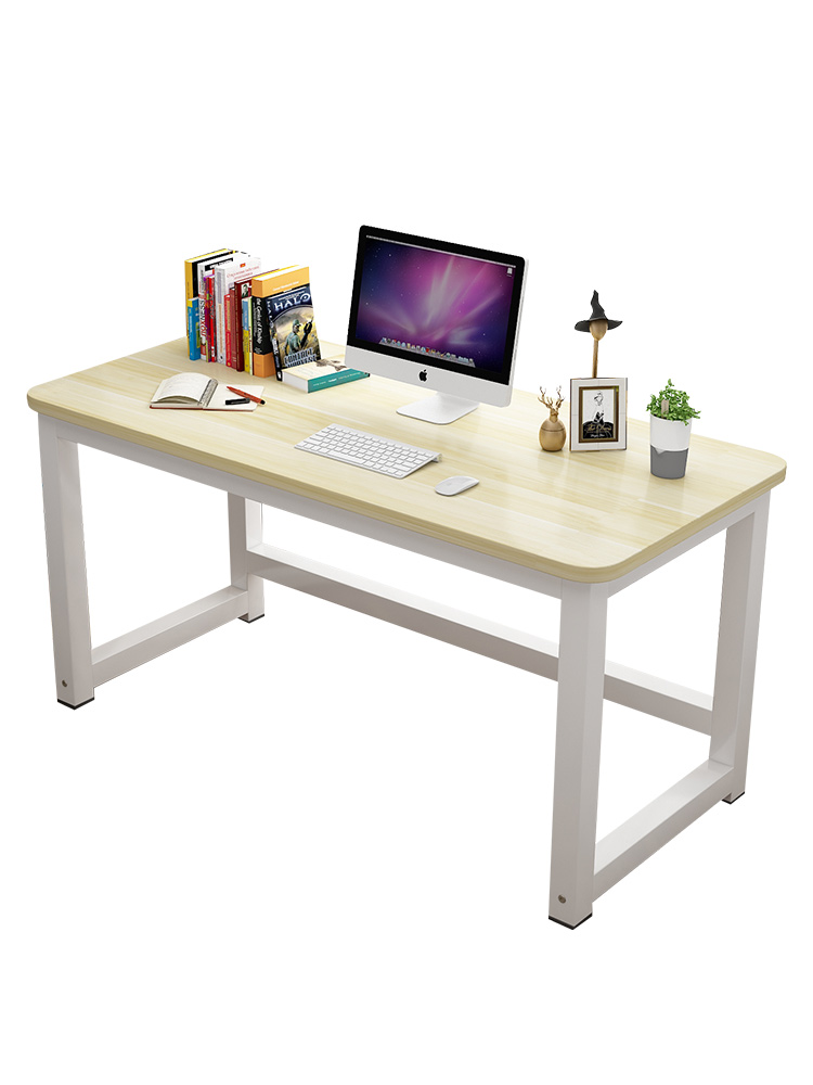 圆角电脑桌简易写字台学生学习桌写字桌卧室小桌子家用书桌办公桌