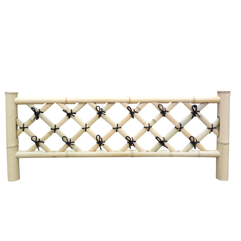 阳台篱笆围栏斑竹垣白竹矮护拦短篱竹子工艺大型篱笆