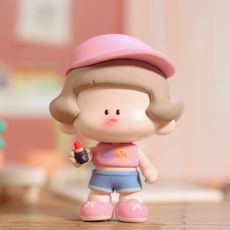 popmart泡泡玛特小曲曲奇闺蜜系列盲盒手办玩具公仔潮玩盲盒