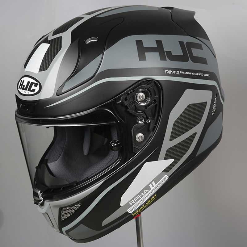 高档hjc进口碳纤维rpha11防雾头盔机车男女全盔摩托车头盔