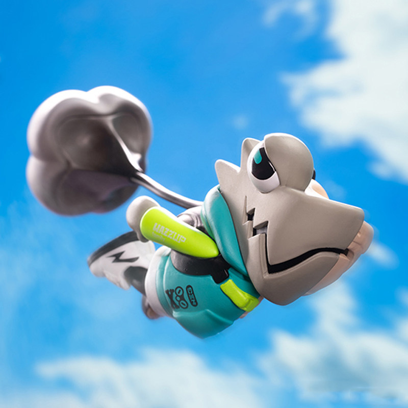 棒潮lamtoys变色龙盲盒公仔骨骼潮玩运动手办摆件潮玩盲盒