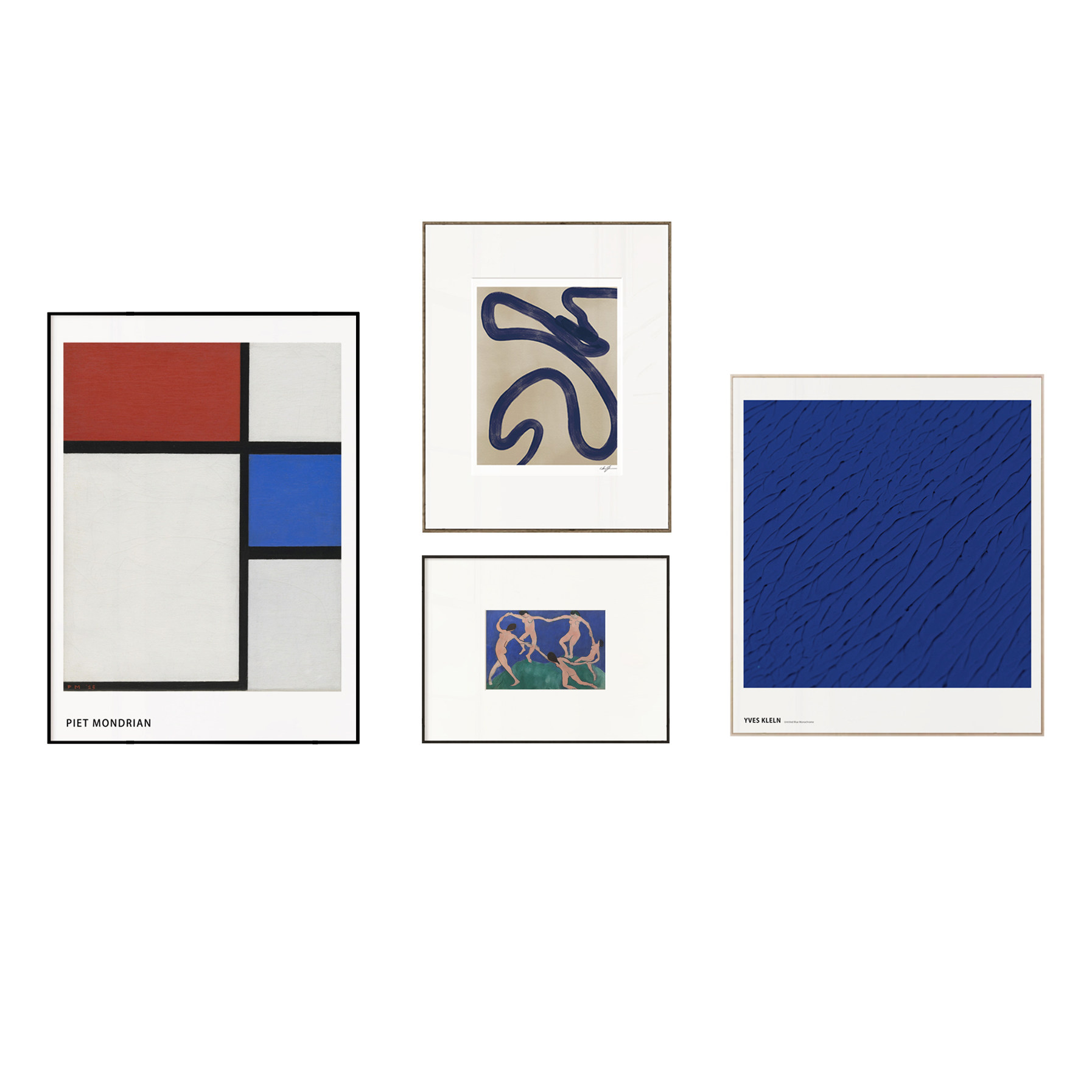 丹麦抽象艺术壁画北欧极简装饰画现代简约客厅卧室现代装饰画