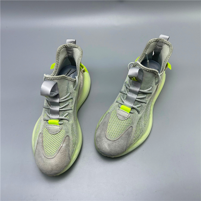 踩屎脚感外贸出口欧洲男鞋椰子真皮秋冬高端捡漏尾货运动休闲跑鞋