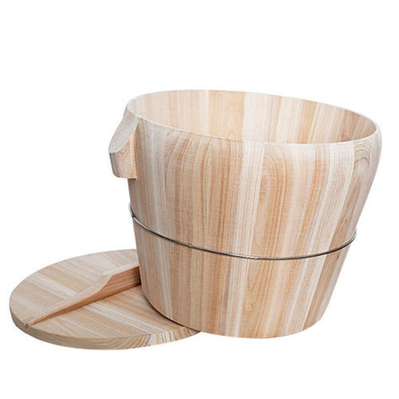 木桶蒸饭家用蒸笼竹制餐厅寿司商用饭甑手工餐具笼