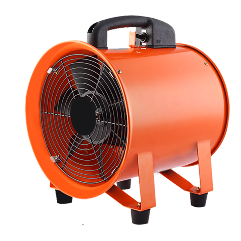 手提式轴流风机移动便携式强力220v防尘通风机工业换气扇