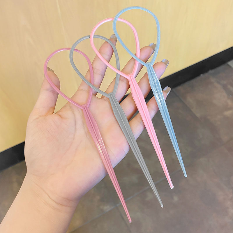 儿童拉发针宝宝编发神器小朋友头发隐形盘发工具发饰