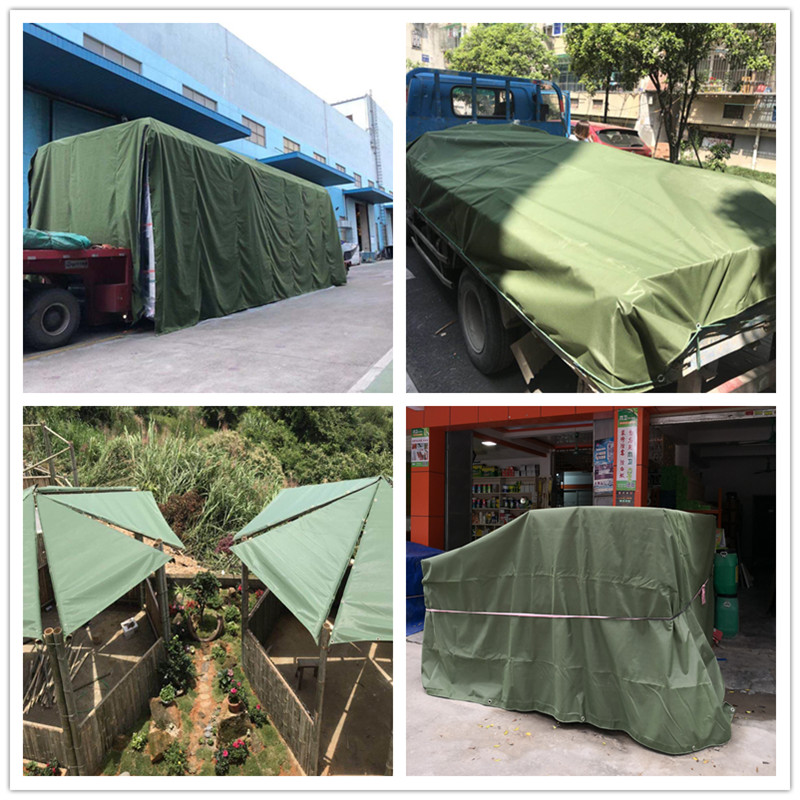 遮阳布耐磨户外油布防水布耐磨布篷阳布帆布汽车防雨布