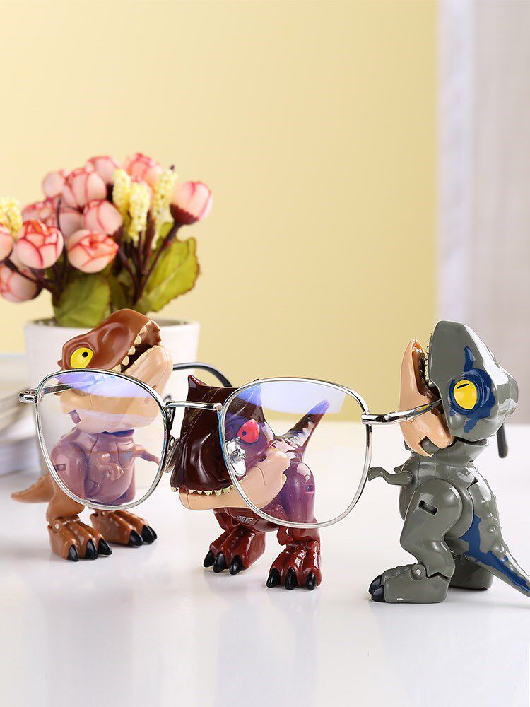 恐龙迅猛龙玩偶礼物萌趣手办模型公仔挂件可爱仿真