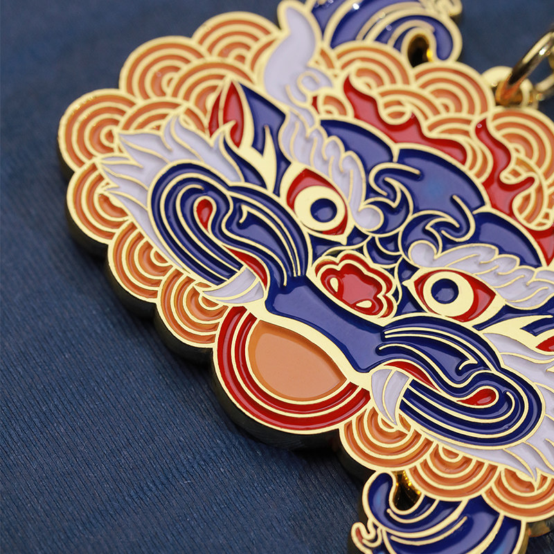 布达拉宫福兽安康情侣钥匙扣书包挂件