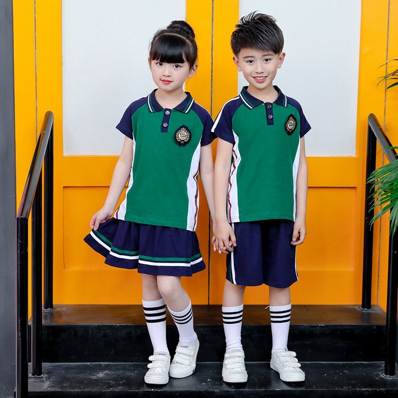 小学生校服夏款英伦学院风儿儿童班服夏季运动服校服