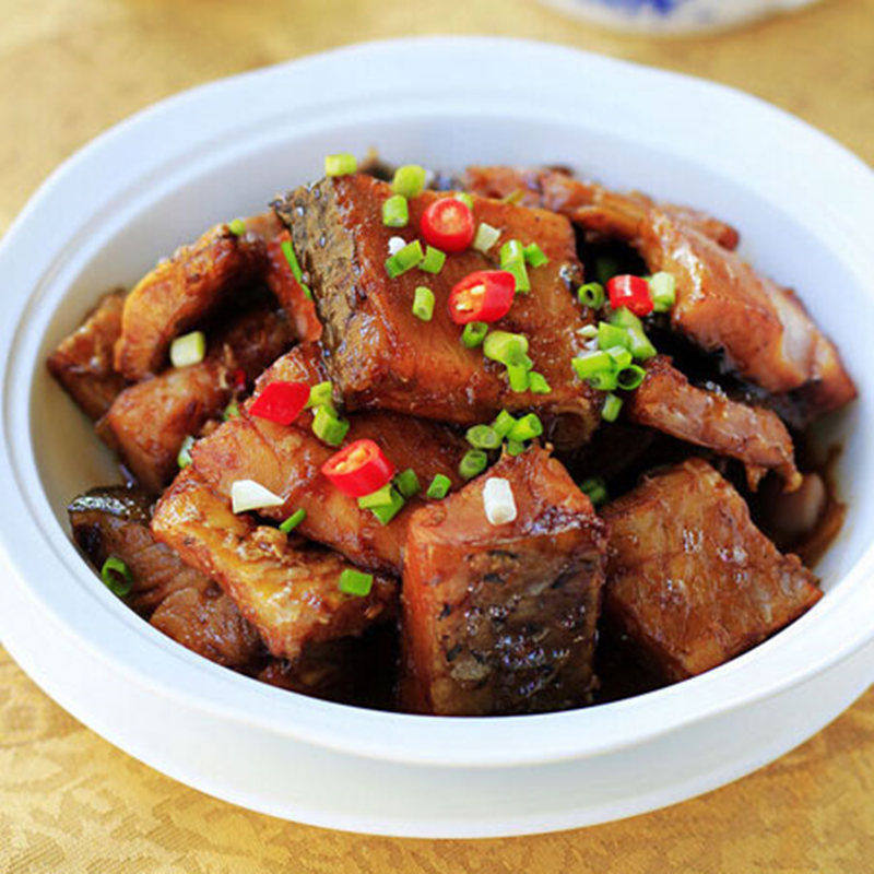 鱼块湖北特产农家自制干鱼干货腊鱼风干干草鱼干