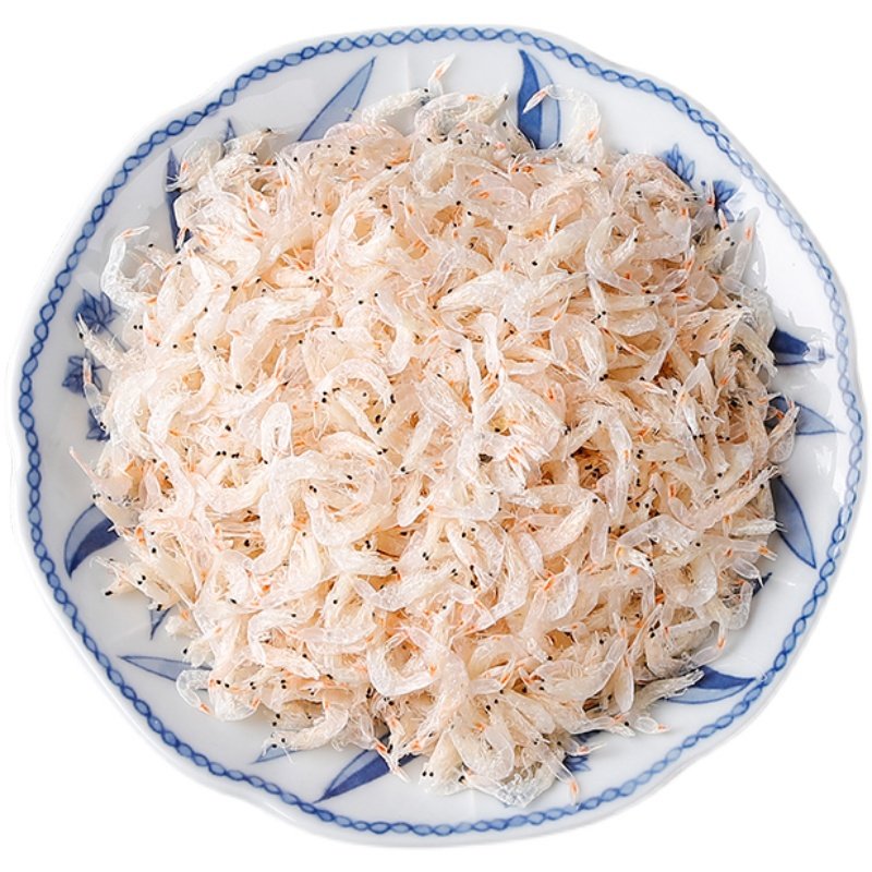虾皮特级无盐淡干炊皮即食宝宝辅食虾皮