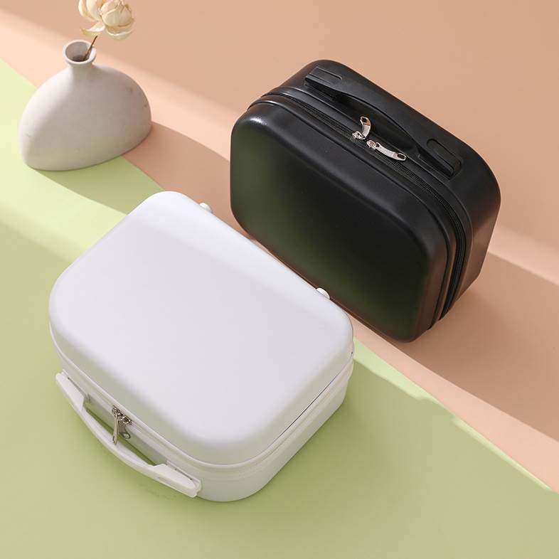 行李箱女迷你日式手提箱14寸可爱化妆箱小型轻便旅行箱子收纳箱包