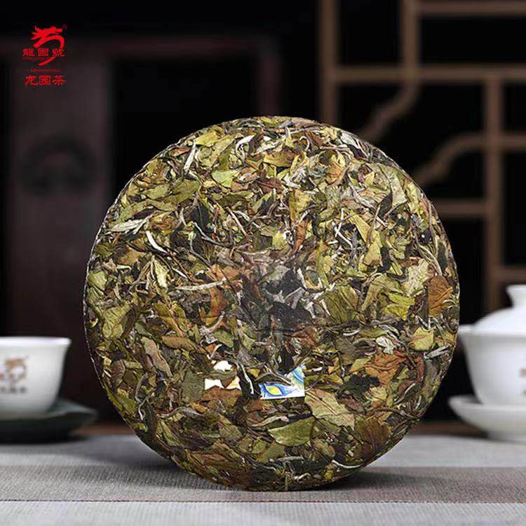 白茶云南老树龙园号2021年金凤凰高端礼茶357g普洱