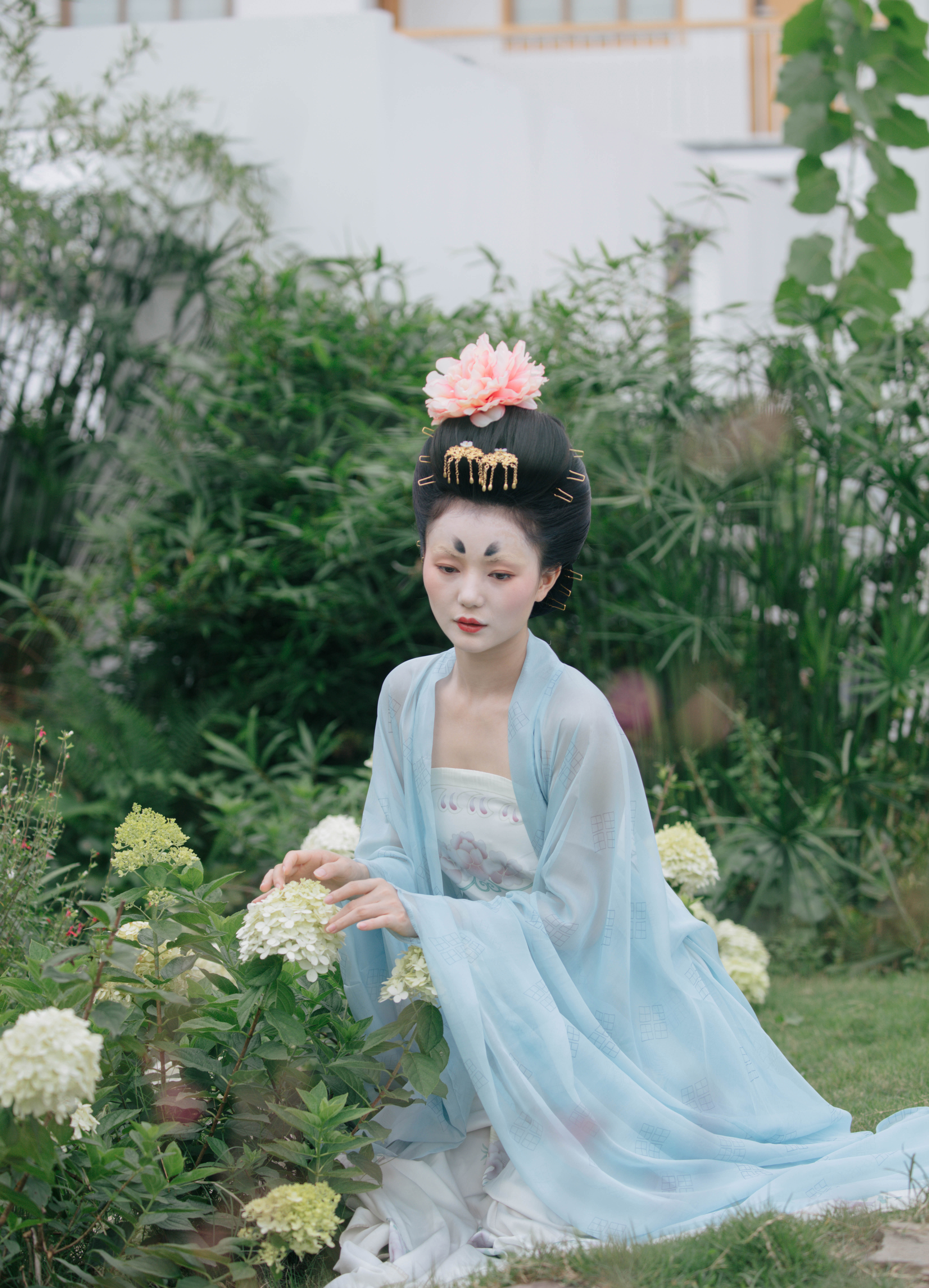 徽外大袖复原齐胸高腰汉服唐制唐代诃子卿颜汉服