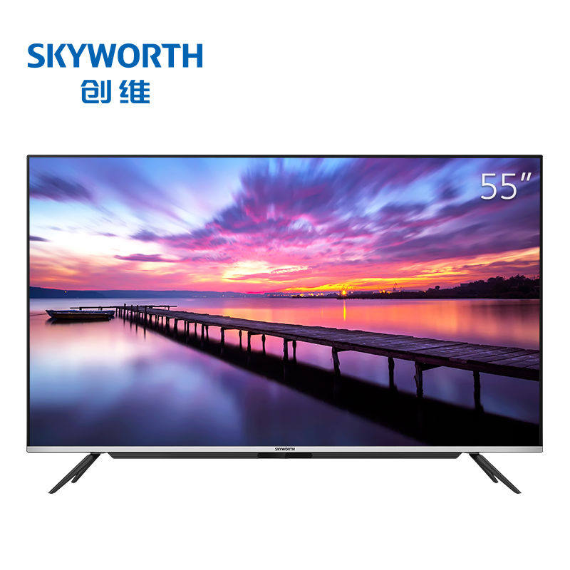 创维55a5 55英寸智慧屏4k高清智能语音网络wifi平板液晶电视机5t 创维