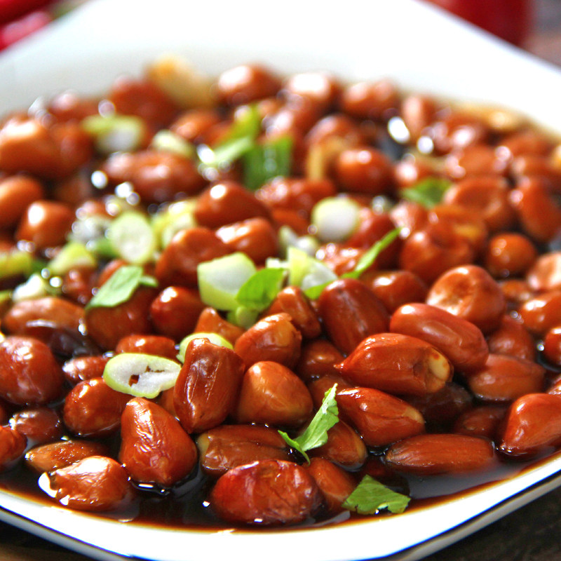 花生老醋花生米开封特产蜂蜜醋泡糖醋酸甜豆下花生