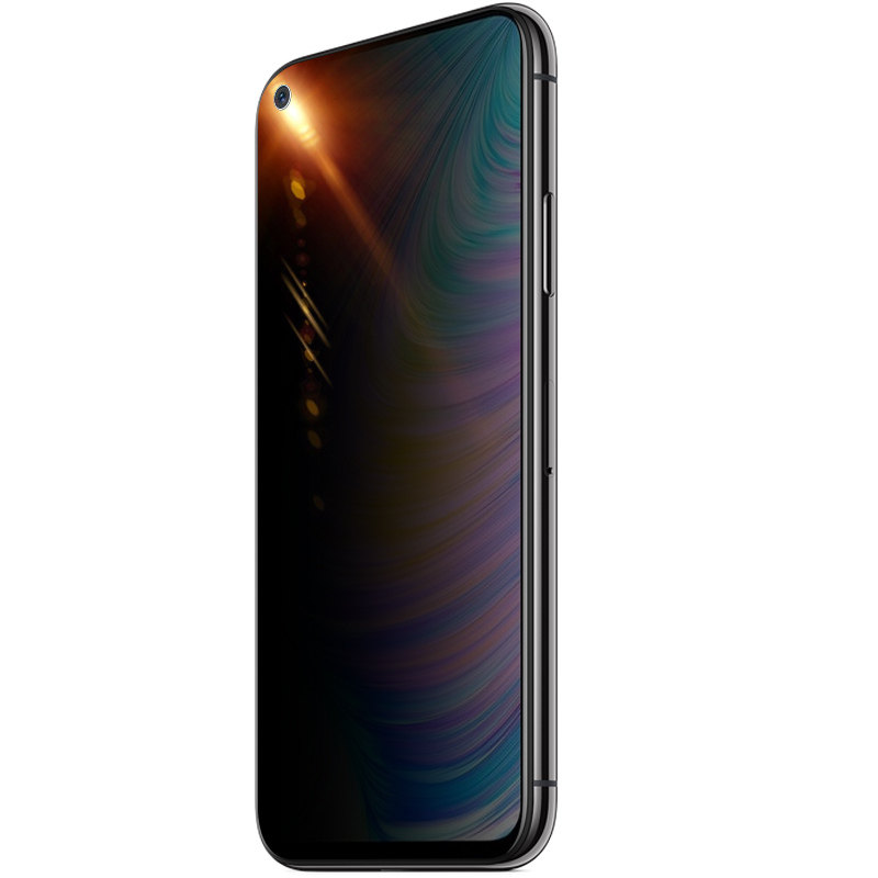 真我oppo玻璃屏幕隐私realmeq2i贴膜全包偷窥保护膜手机贴膜