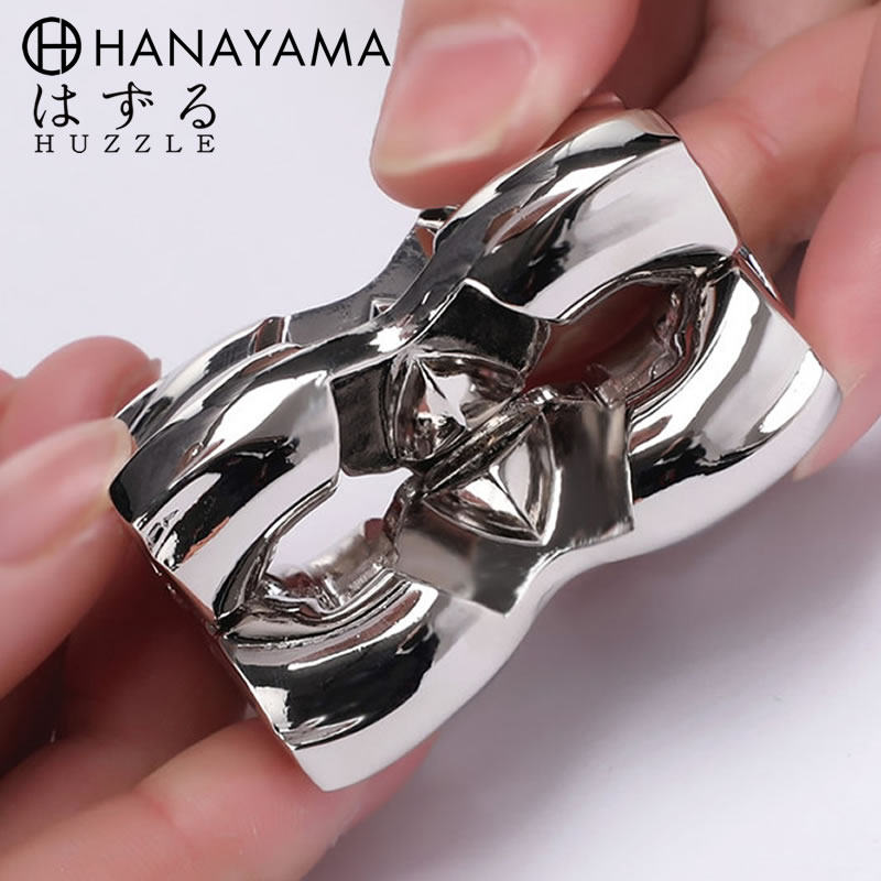 hanayama魔金益智动脑玩具络款高智商减压烧脑成人解环创意礼物