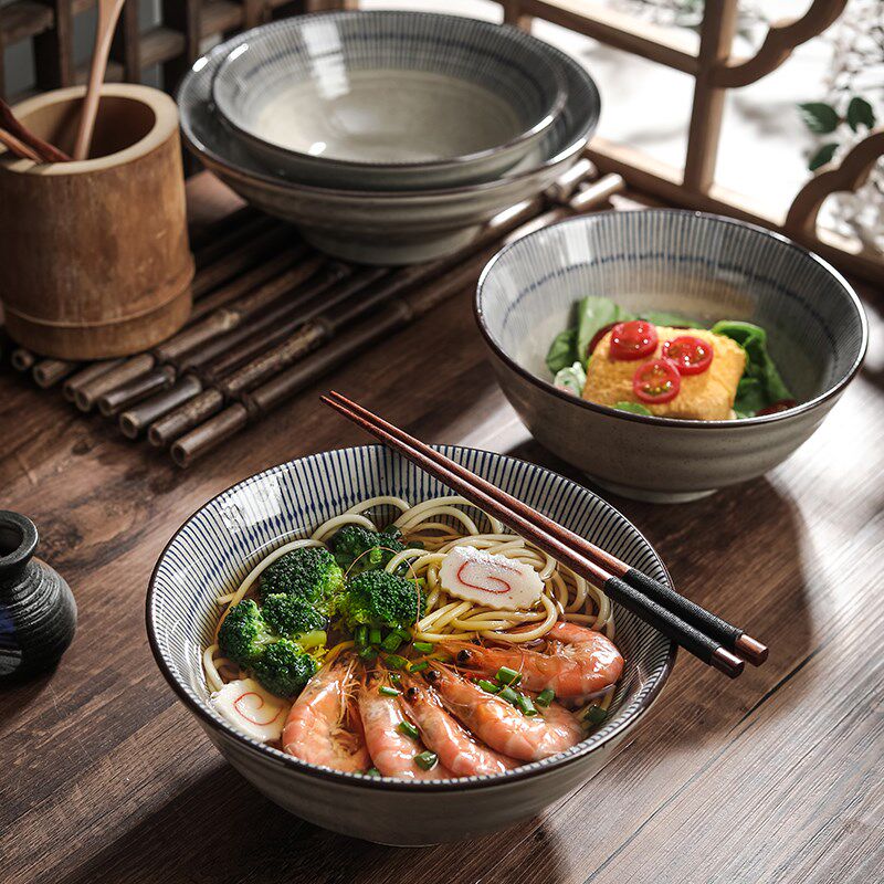 家用干饭专用大碗宽面碗家庭个人饭碗面条烫面碗