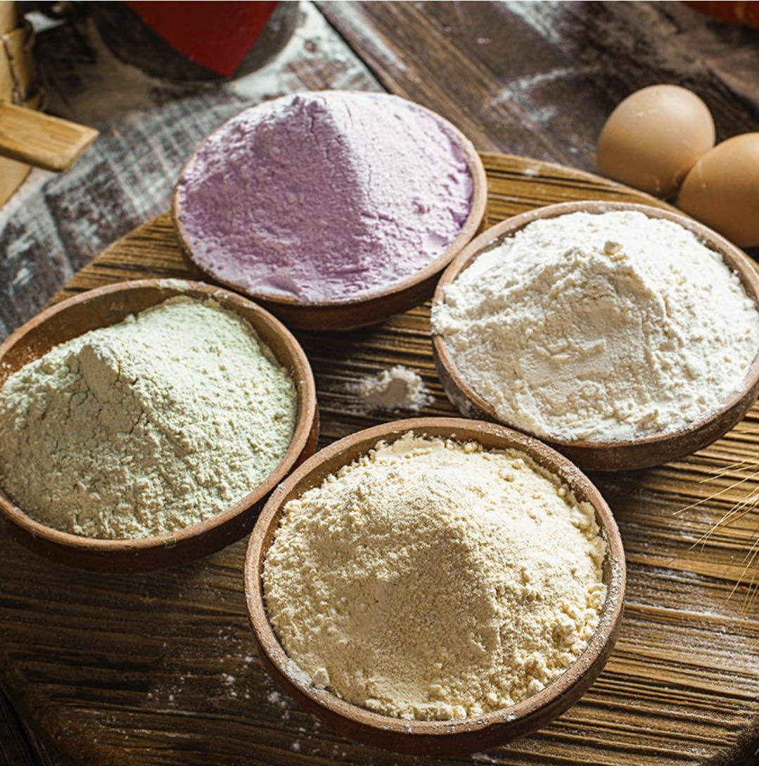 辰颐物语蔬菜面粉4斤紫薯南瓜菠菜小麦组合面粉