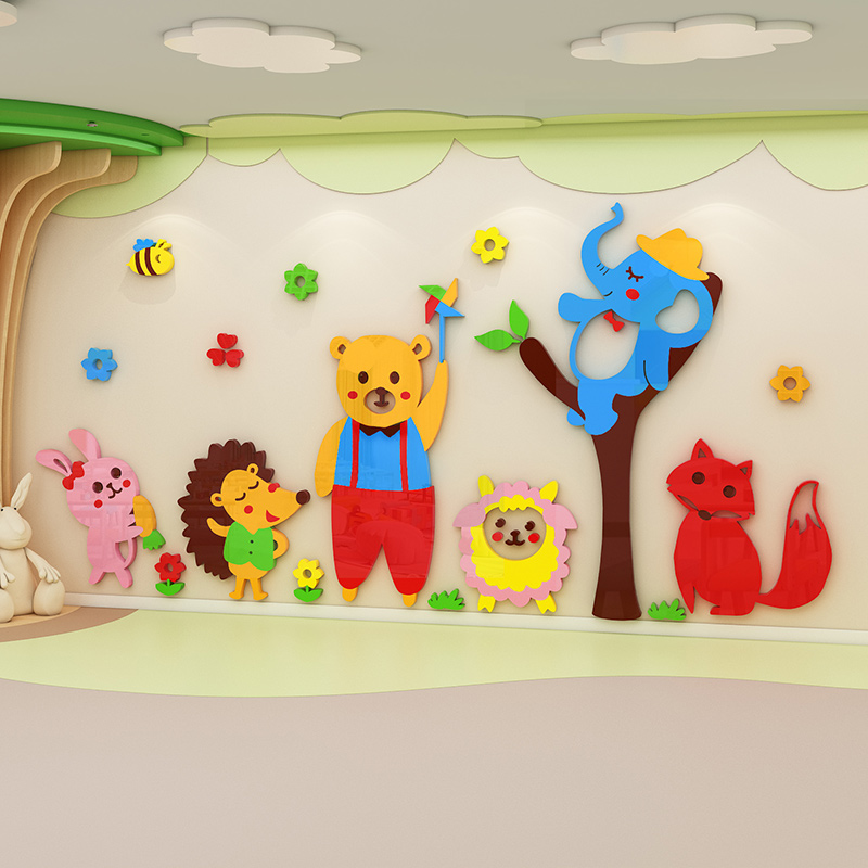 布置幼儿园环创墙面装饰装饰音音乐教室主题环境软装墙贴