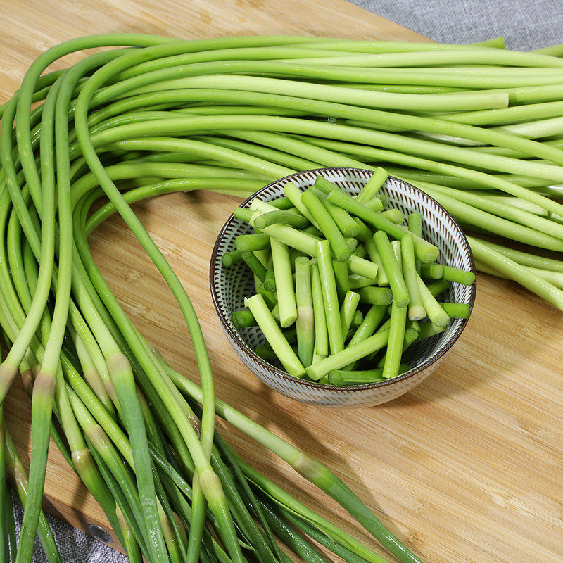 密享鲜农鲜嫩嫩的蒜毫蒜薹蒜苔农家肥种植新鲜其它