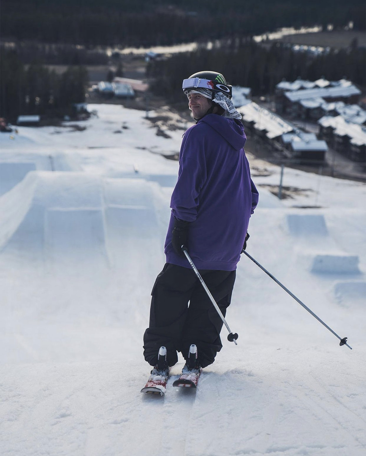 harlaut瑞典滑雪服双板自由式单板帽衫平花公园滑板路滑雪衣