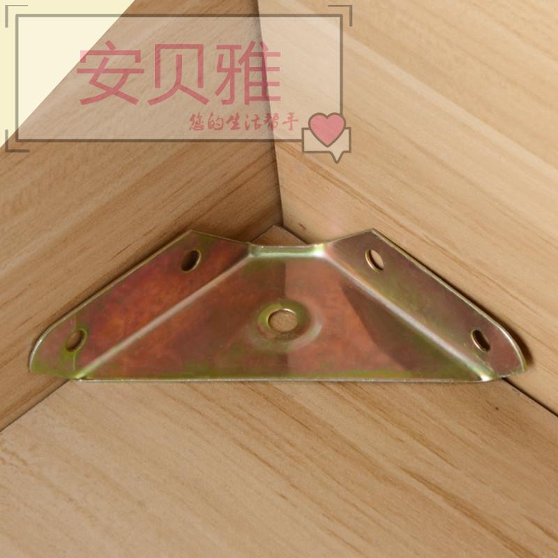 三角吊柜吊码三面固定角铁挂角拐角角码喷白层板拖