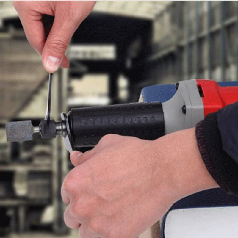 锐奇电动工具电磨9025磨头机多功能打磨机电动砂轮机雕刻抛光ken-牌子