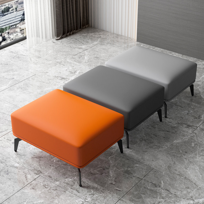 轻奢沙发脚踏意式极简换鞋家用客厅单个贵妃沙发凳