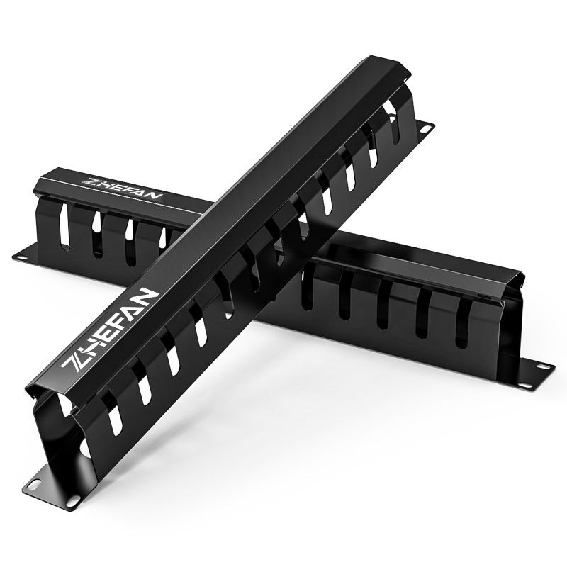 理线架浙凡加厚型网线光纤弱电线槽电话理线机柜配线架