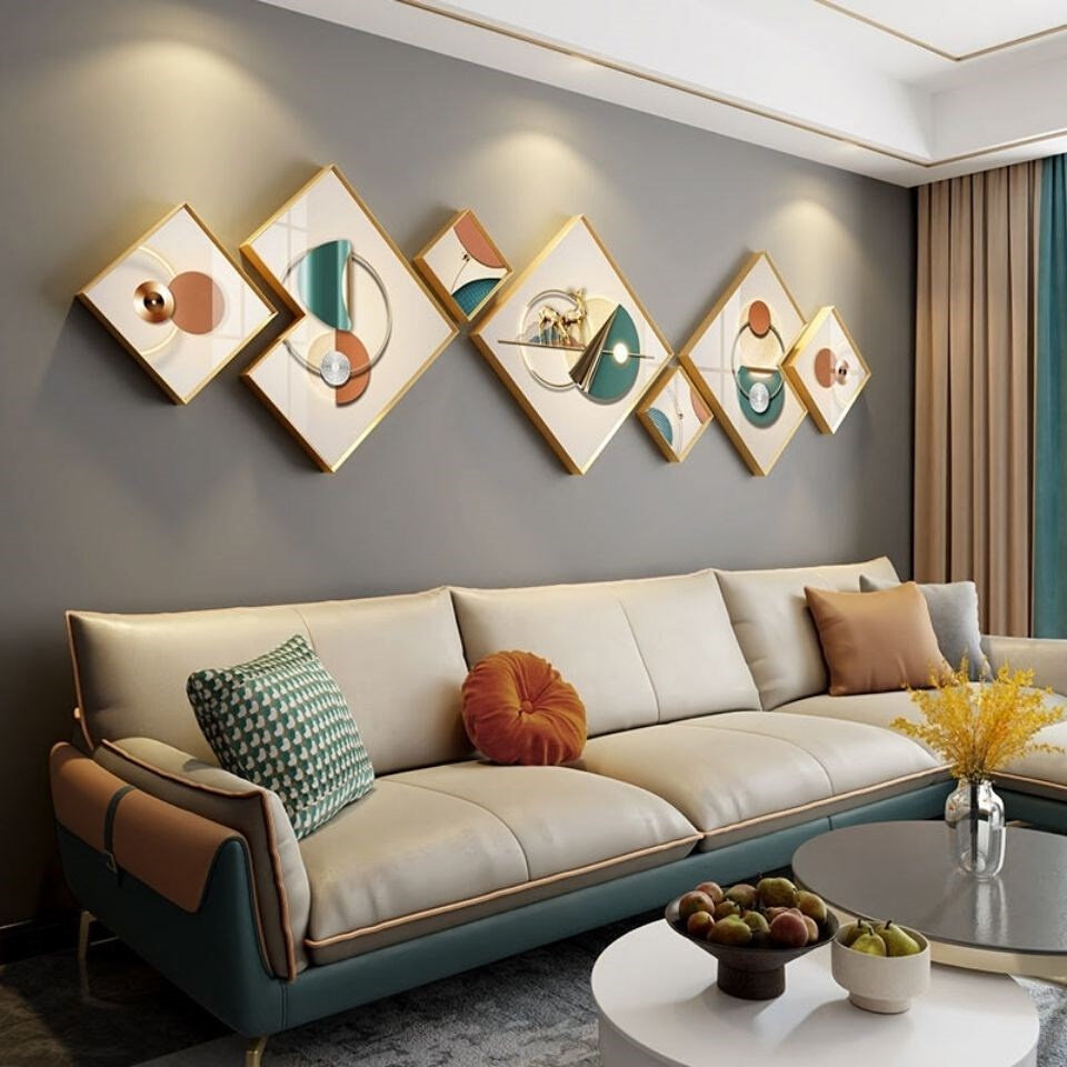 天猫北欧风格现代简约餐厅客厅装饰画