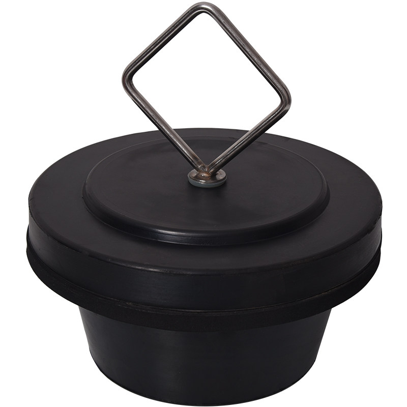 水泡粪塞实心橡胶地沟下水堵头漏粪排粪尿猪场畜牧器械